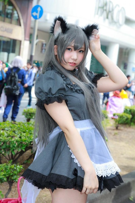 【画像あり】人気レイヤーのえなこ、栄のコスプレフェスに登場！ 5
