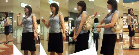 【素人着衣巨乳エロ画像】どんなおっぱいしてるんだろ…妄想膨らむ着衣巨乳女子を盗撮したったｗｗｗｗｗ 12