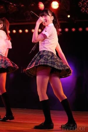 【エロgif画像100枚】ぱるるってお乳は無駄にあるからムカつく　AKB48 53