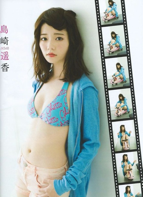 【エロgif画像100枚】ぱるるってお乳は無駄にあるからムカつく　AKB48 18