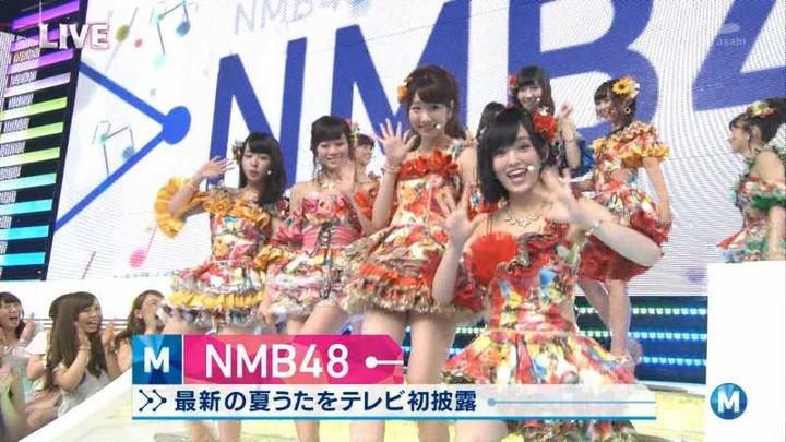 Mステに出演してるNMB48メンバーの衣装がエロい 4