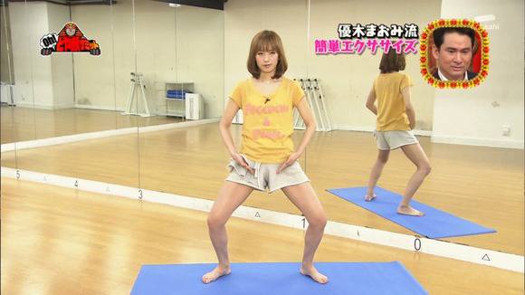 優木まおみのリンパエクセサイズがエロい画像まとめ 7