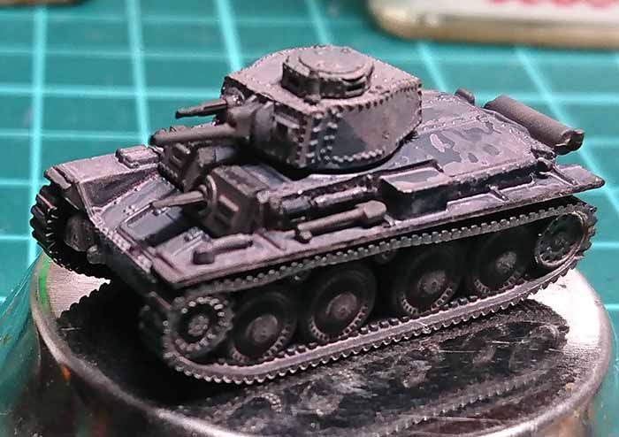 レビュー エフトイズ F Toys ワールドタンクミュージアムキット5 買って見た 38t ジャーマングレー シャベルまで取り付けさせるとは ｗ この形なんかいい