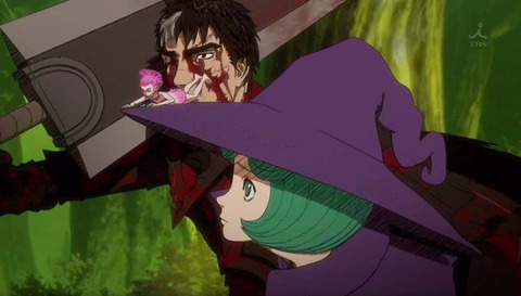 ベルセルク ２２話 炎の旅立ち 感想 さようなら 私の陽だまり ブツブツブやき