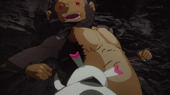 蜘蛛ですが、なにか？　４話場面カット013