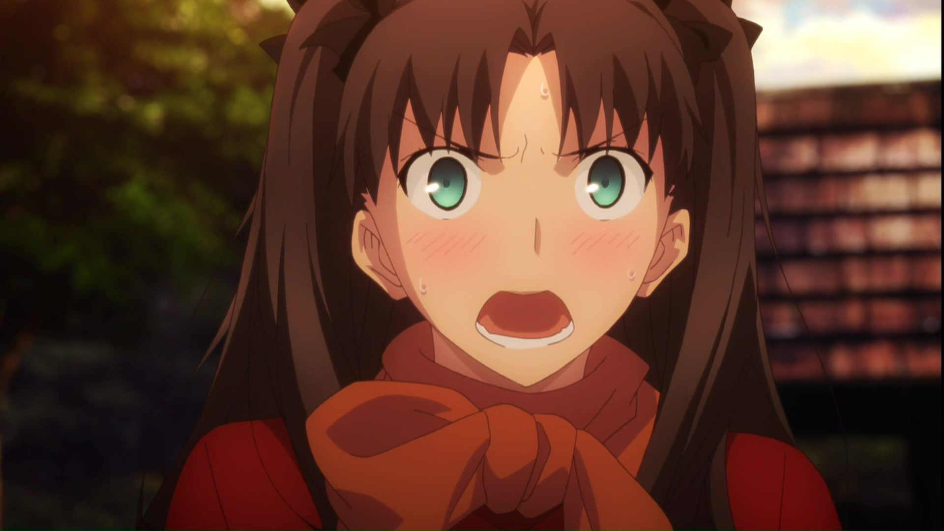 Fate Stay Night Unlimited Blade Works 16話感想 凛動揺wうれしいんだろ ニヤニヤw もぐもく独り言 Fate Stay Night Unlimited Blade Works 16話感想 凛動揺wうれしいんだろ ニヤニヤw もぐもく独り言