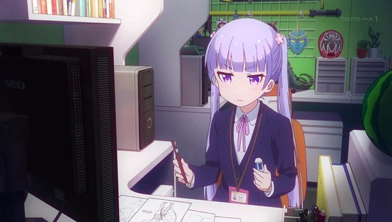 NEW GAME!! 2話番組カット024