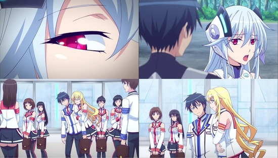 魔装学園H×H(ハイブリッド・ハート) 3話場面カット_001