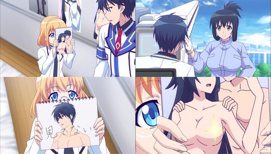 魔装学園H×H 9話場面カット_007