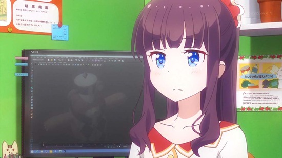 NEW GAME!! 4話番組カット_040