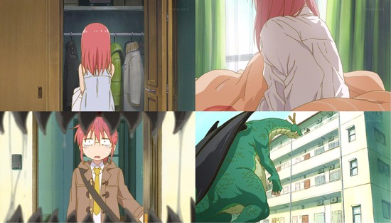 小林さんちのメイドラゴン 1話場面Sample_001