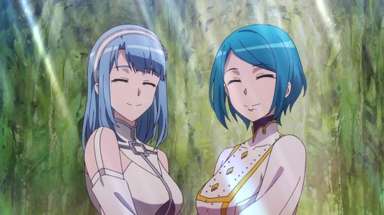 通常攻撃が全体攻撃で二回攻撃のお母さん８話番組カット029