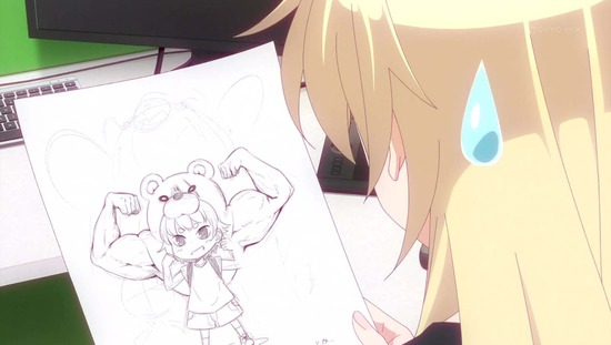NEW GAME!! 2話番組カット044