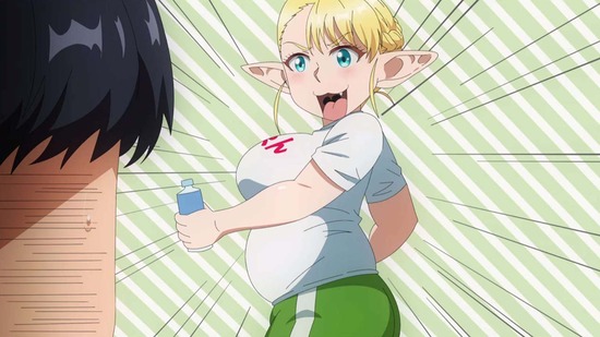 エルフさんは痩せられない。　２話場面カット033
