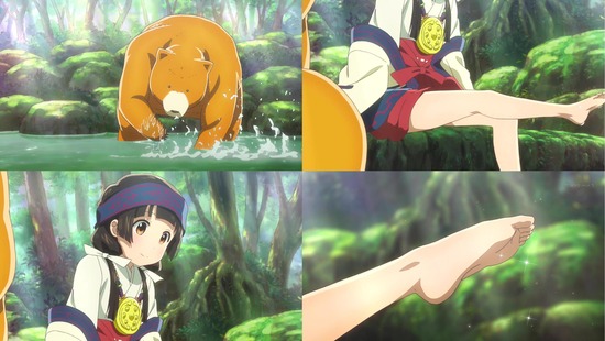 くまみこ 8話 on the floor 水かけご飯 もぐもく独り言 くまみこ 8話 on the floor 水かけご飯 もぐもく独り言