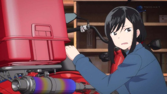 スーパーカブ 8話場面カット030