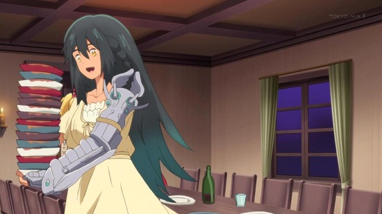 たとえばラストダンジョン前の村の 10話場面カット042