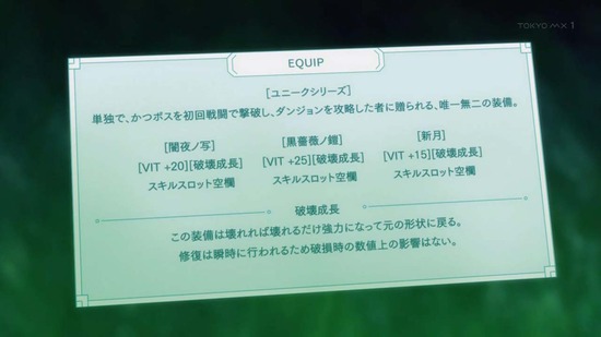 痛いのは嫌なので防御力に 1話番組カット027