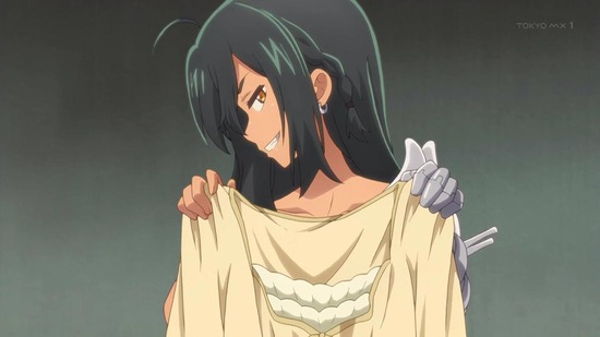 たとえばラストダンジョン前の村の 10話場面カット056