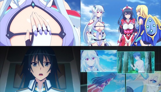 魔装学園H×H(ハイブリッド・ハート) 1話場面カット_022