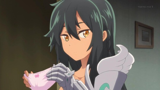 たとえばラストダンジョン前の村の 10話場面カット058