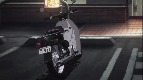 スーパーカブ 1話場面カット035