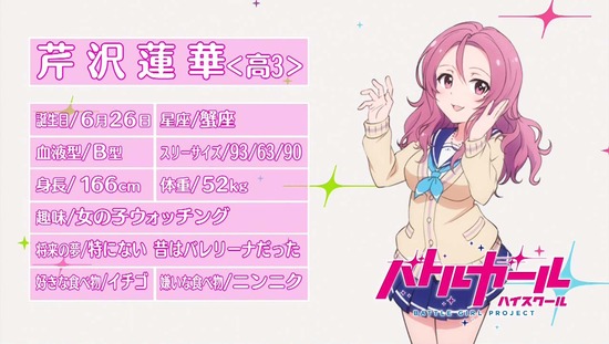 バトルガール ハイスクール 3話番組カット035