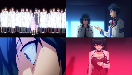 魔装学園H×H(ハイブリッド・ハート) 3話場面カット_011