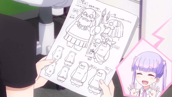 NEW GAME!! 9話番組カット_022