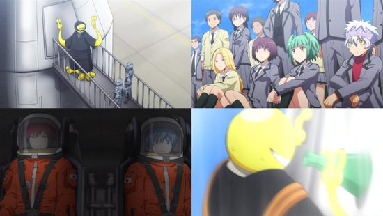 暗殺教室 １９話 宇宙の時間 いい最終回だった ｗ もぐもく独り言