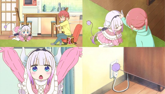 小林さんちのメイドラゴン 2話場面Sample_009