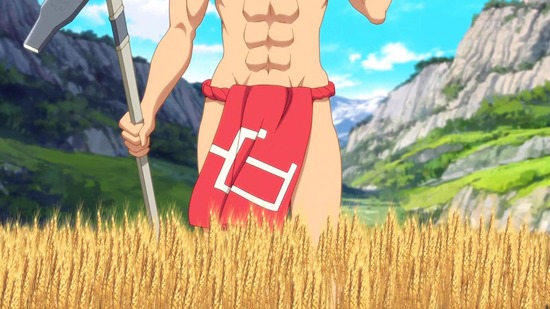 たとえばラストダンジョン前の村の 10話場面カット026