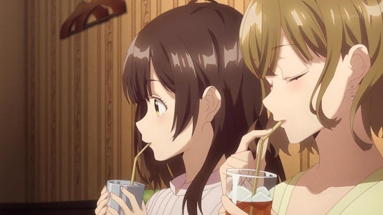 ひげを剃る。そして女子高生を拾う。 8話場面カット010