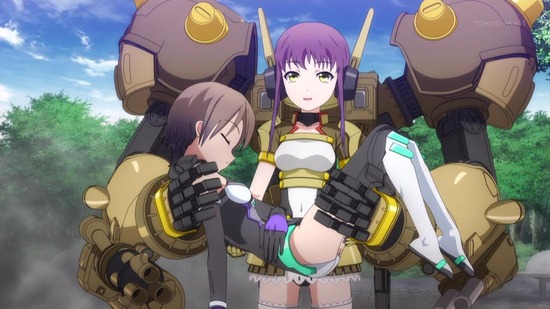 装甲娘戦機 9話場面カット046