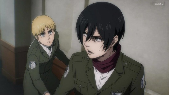 進撃の巨人 The Final Season 第71話 導く者 感想 エレン暴走 ミカサ様の立場が もぐもく独り言 進撃の巨人 The Final Season 第71話 導く者 感想 エレン暴走 ミカサ様の立場が もぐもく独り言