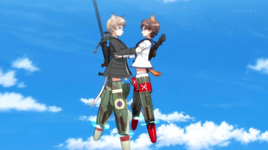 ストライクウィッチーズ 2話場面カット023