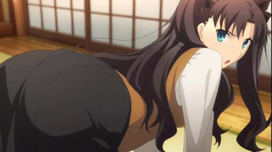 Fate Stay Night Unlimited Blade Works 03 感想 凜お尻振って悔しがるww もぐもく独り言 Fate Stay Night Unlimited Blade Works 03 感想 凜お尻振って悔しがるww もぐもく独り言