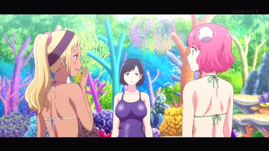彼方のアストラ ５話 Paradise 水着エロイ セクシーですか ｗユンファエロ可愛い ｗ もぐもく独り言