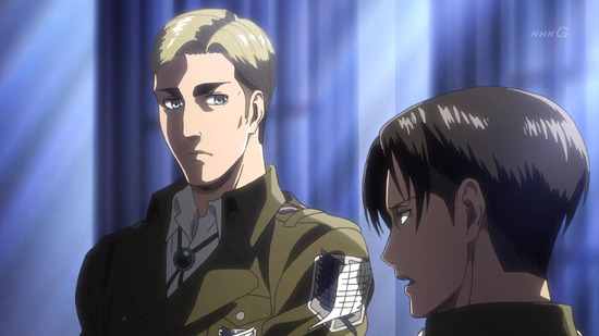 進撃の巨人 Season3 １２話 奪還作戦の夜 感想 いいと思う 生暖かく見守るミカサｗ肉サシャ 意識ないのに暴れてますw もぐもく独り言