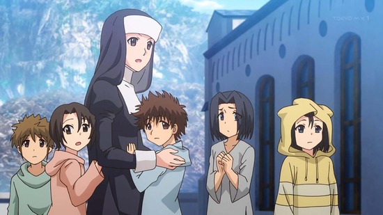 UQ HOLDER! ~魔法先生ネギま!2~4話番組カット006