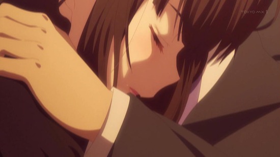 ひげを剃る。そして女子高生を拾う。 9話場面カット024