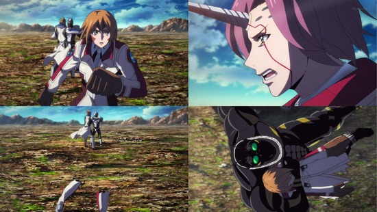 テラフォーマーズ リベンジ ９話 No Place To Hide 群体 場面カット もぐもく独り言