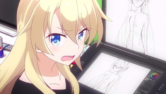 NEW GAME!! 2話番組カット036