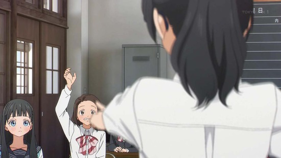 明日ちゃんのセーラー服 8話画面カット008