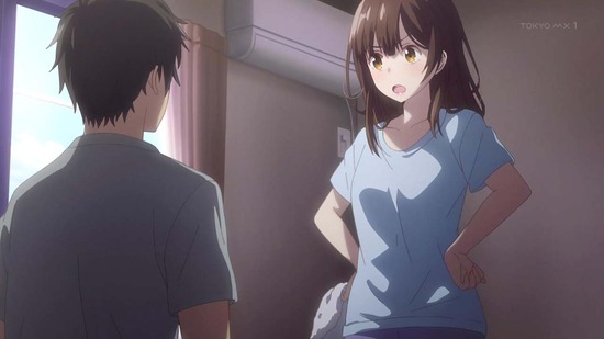 ひげを剃る。そして女子高生を拾う。 7話場面カット023