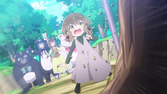くまクマ熊ベアー 6話場面カット011