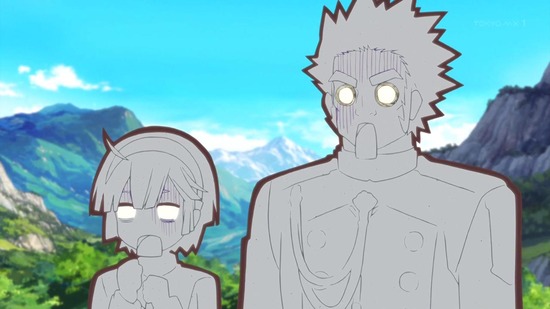 たとえばラストダンジョン前の村の 10話場面カット025