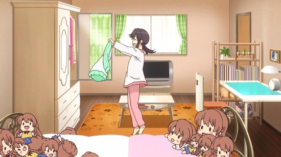 のんのんびより のんすとっぷ 2話場面カット019