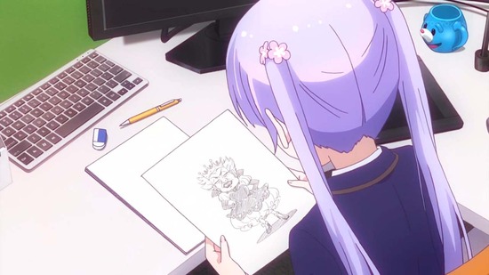 NEW GAME!! 5話番組カット_022