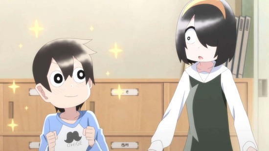 事情を知らない転校生がグイグイくる。 12話場面カット045